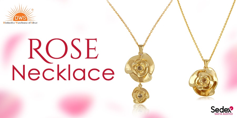 Express Your Love on Rose Day with a Beautiful Rose Necklace